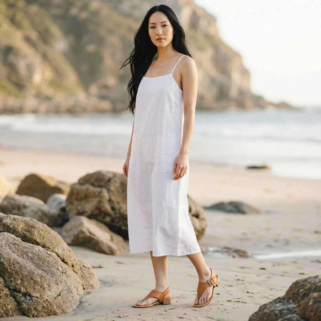 Sandalette PURE aus Glatteder