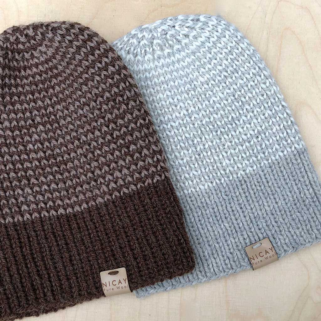 2 in 1: Beanie und Mütze FISHERMAN BICOLOR