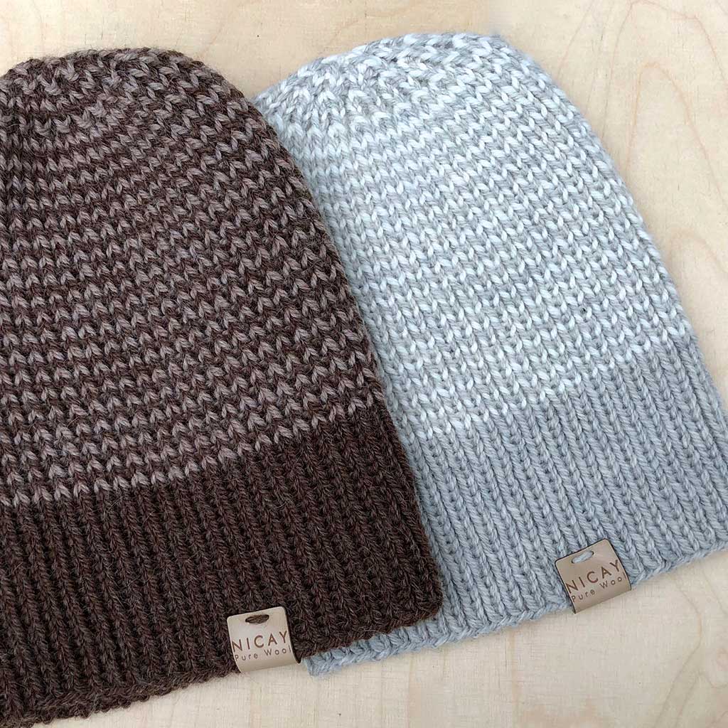 2 in 1: Beanie und Mütze FISHERMAN BICOLOR