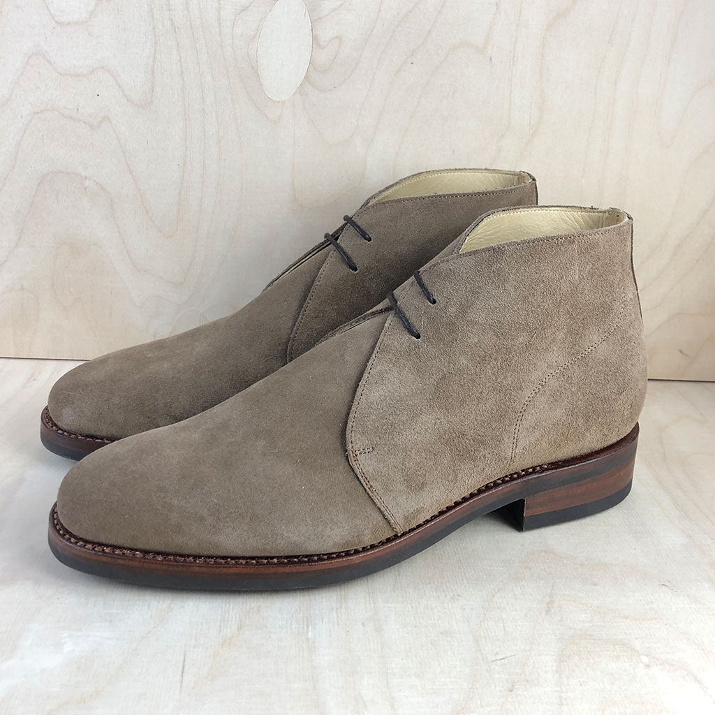 Desert Boots Veloursleder Rahmengenäht mit Dainite-Sohlen