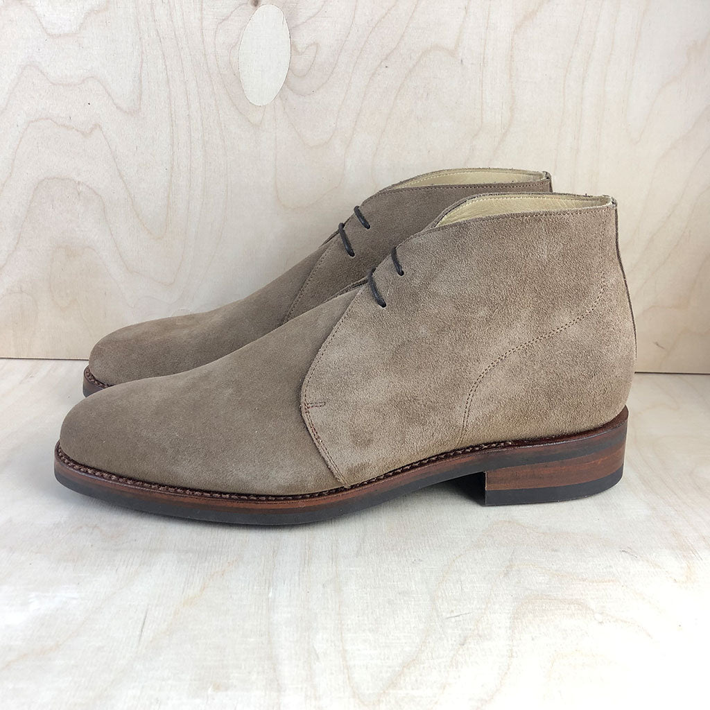 Desert Boots Veloursleder Rahmengenäht mit Dainite-Sohlen