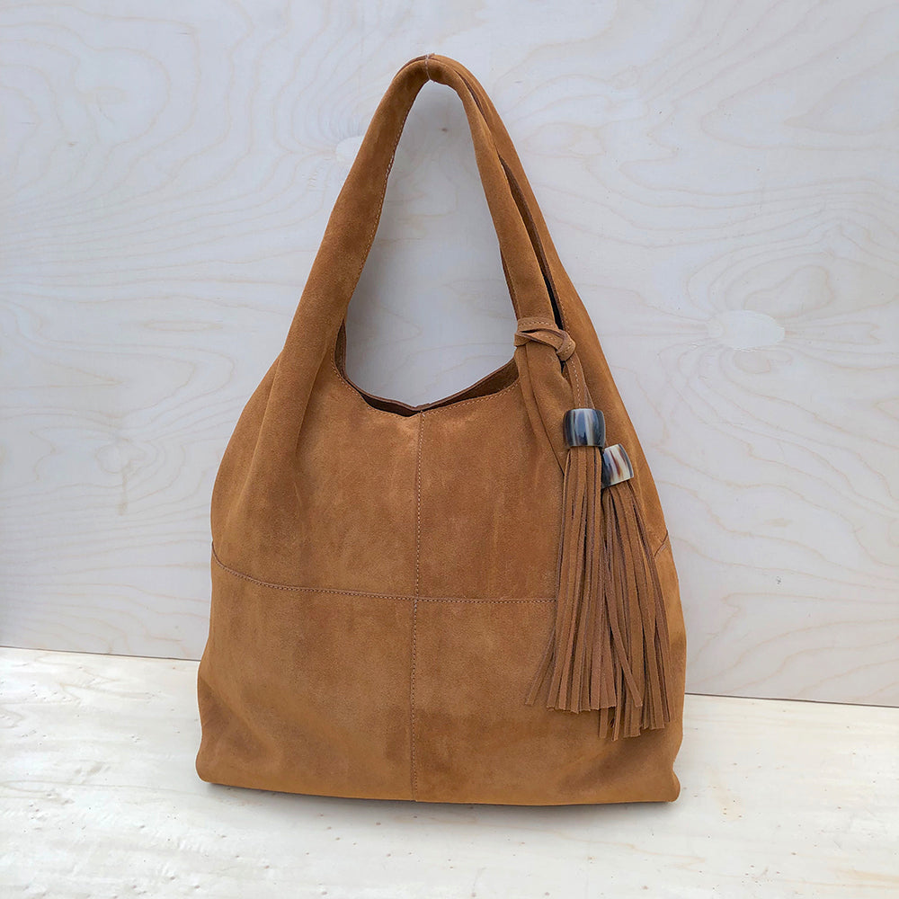 MEGHAN BAG - Veloursleder