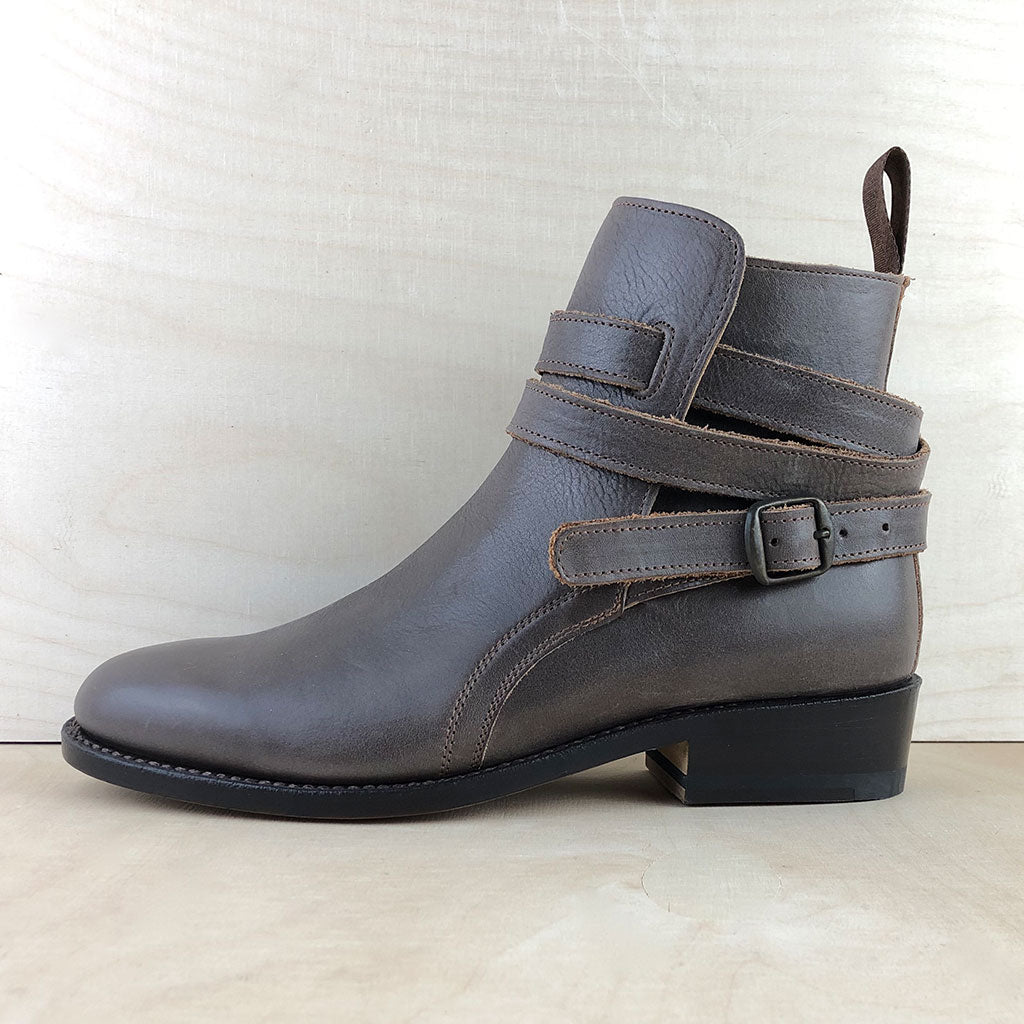 Jodphur-Stiefeletten pflanzlich gegerbtes Leder vom Consorzio Vera Pelle Italiana Conciata al Vegetale