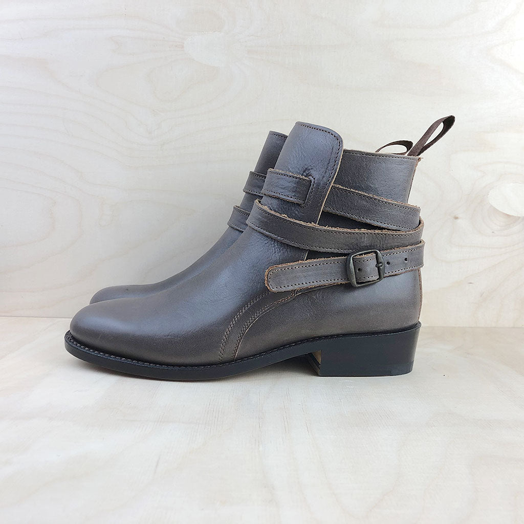 Jodphur-Stiefeletten pflanzlich gegerbtes Leder vom Consorzio Vera Pelle Italiana Conciata al Vegetale