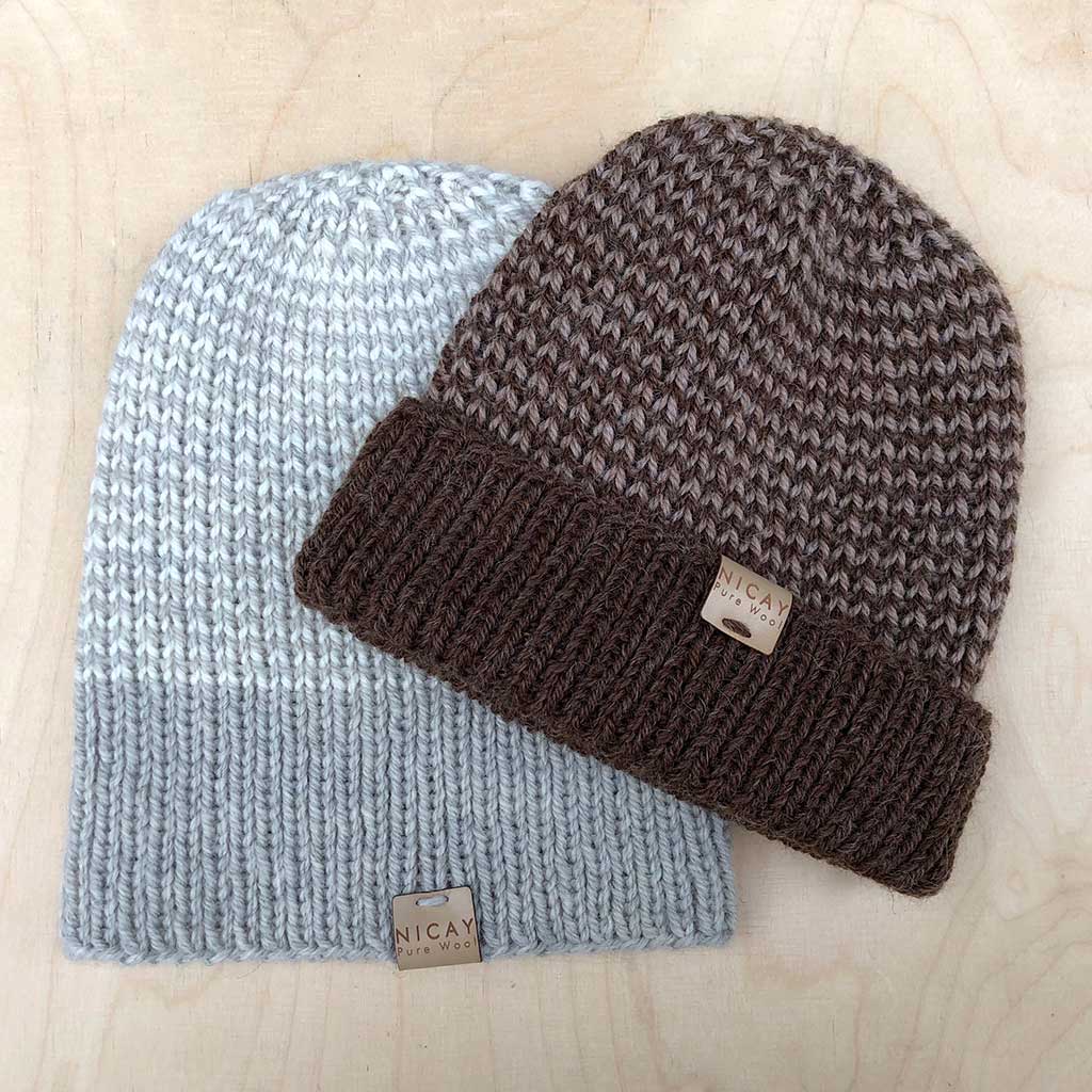 2 in 1: Beanie und Mütze FISHERMAN BICOLOR