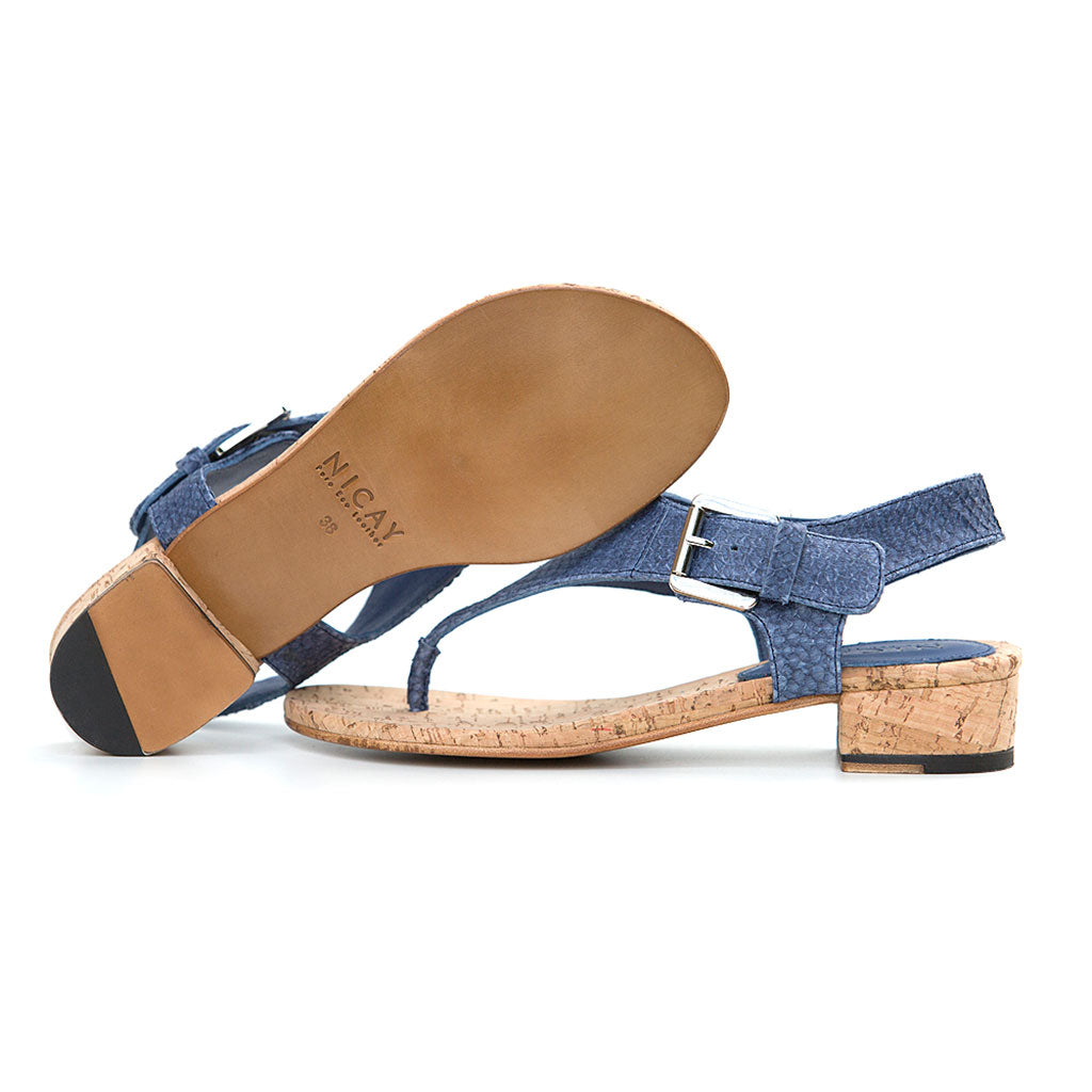 Sandalette CHELSEA aus Lachsleder