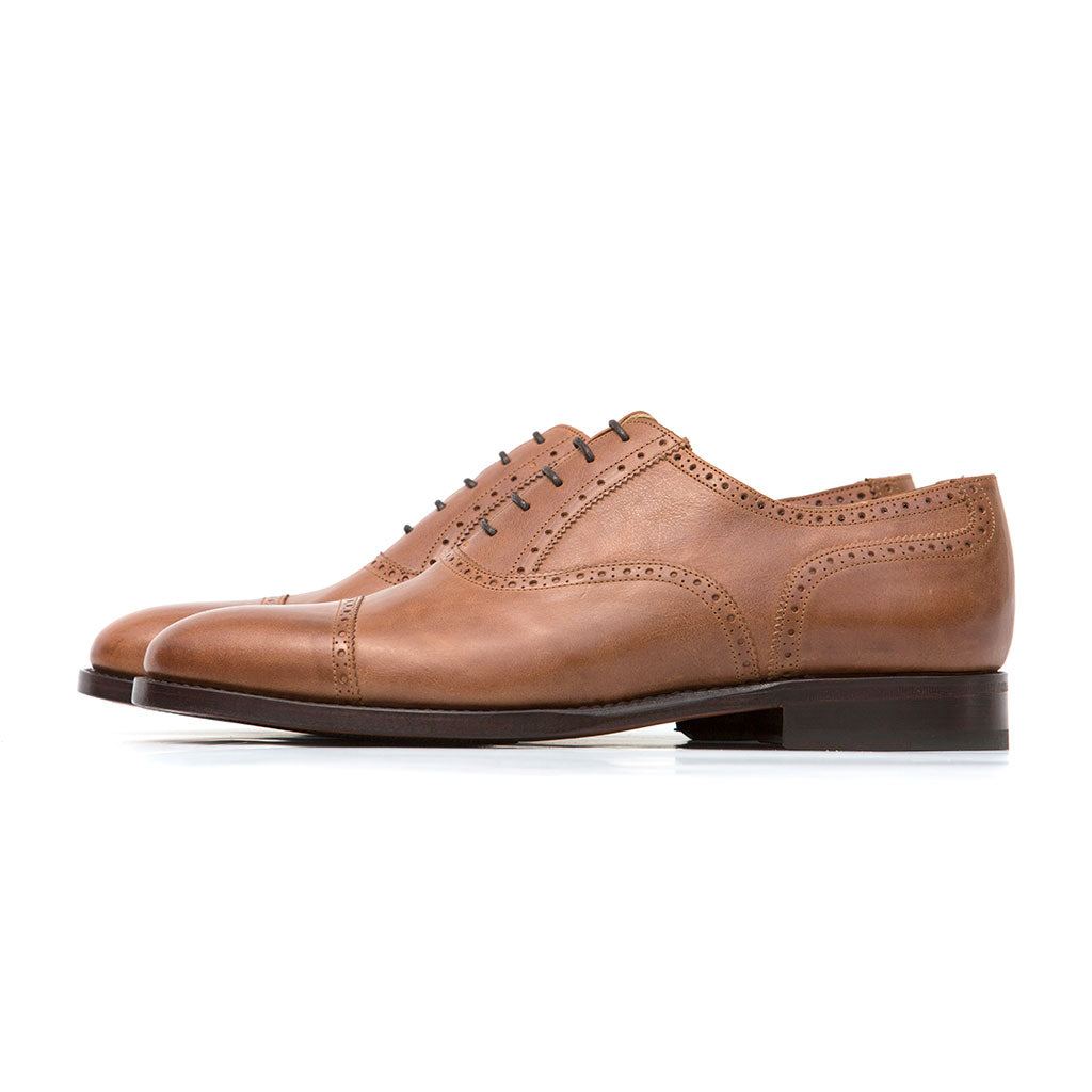Rahmengenähter Half-Brogue (Semi-Brogue)