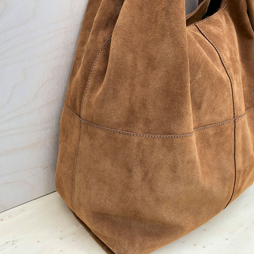 MEGHAN BAG - Veloursleder