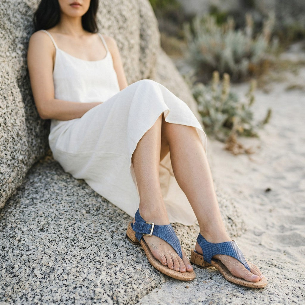 Sandalette CHELSEA aus Lachsleder